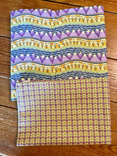 2 CUTS COTTON QUILT FABRIC, DEBBIE MUMMS THE WORD, SSI, TL 5 3/4 YD