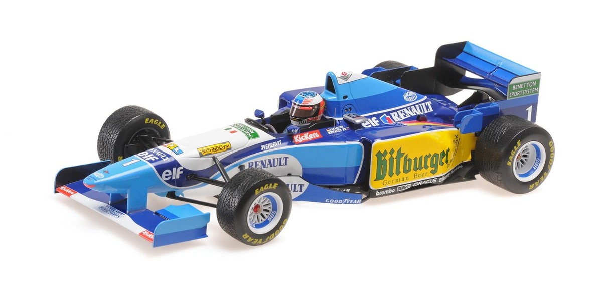 ミニチャンプス 1/18 ベネトン F1（Car Model 1:18 Minichamps