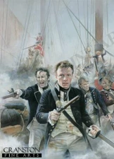 Nelson era  HMS Captain naval art post card Boarding the San Nicolas 