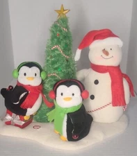  Hallmark Jingle Pals Very Merry Trio Animated Christmas Plush Sound & Motion