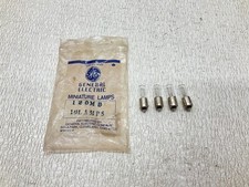 GE General Electric 120MB Miniature Lamp Lot of 4 New TSC 
