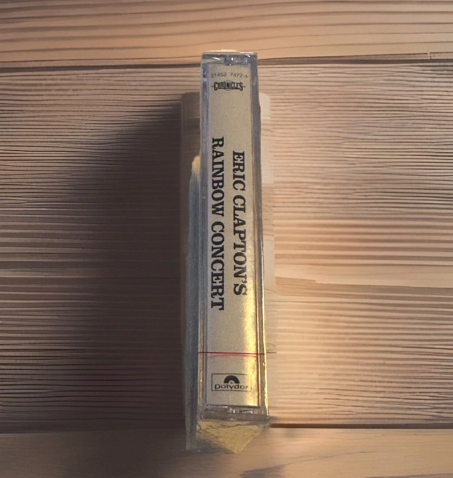 ERIC CLAPTON - Rainbow Concert (Complete) 1995 1ST US - Cassette -✨ SEALED - Image 2 of 3