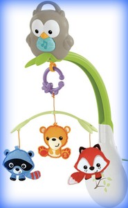 fisher price crib mobile