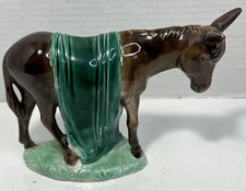 Holland Mold  Donkey from the Nativity set 1962 Painted EUC 
