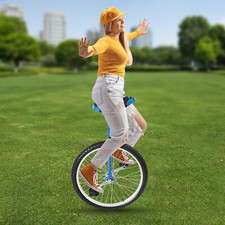 24 in Exercise Bicycle Unicycle Adjustable Height Seat Fitness Bike Cycling