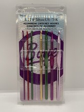 Wrights aluminum crochet hooks missing one Lot Of Seven