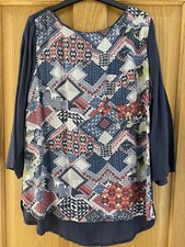Image of The White Stuff Patterned Blouse Top Size 12