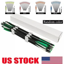 20 Inch Hunting Crossbow Bolts Carbon Arrows 12PCS Archery Crossbow Arrows USA