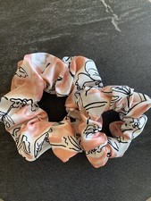 Large Rose Scrunchies Women Hair Accessory Unique Hair Tie