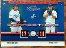 2003 PRESTIGE CONNECTIONS KAZUHISA ISHII/HIDEO NOMO SERIAL # 014/100-APR7725