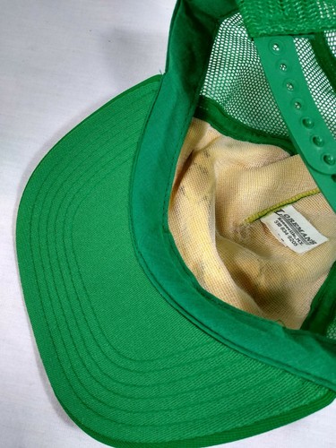 Vintage Trucker/Farmer Hat/Cap Snapback Ward Lumber, Jay NY Green - Picture 6 of 8