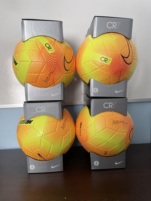 nike cr7 strike soccer ball size 4