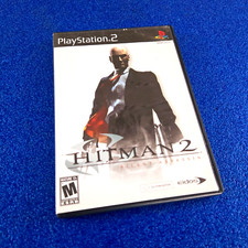 HITMAN 2: SILENT ASSASSIN PLAYSTATION 2 EIDOS 3RD PERSON SHOOTER WITH MANUAL