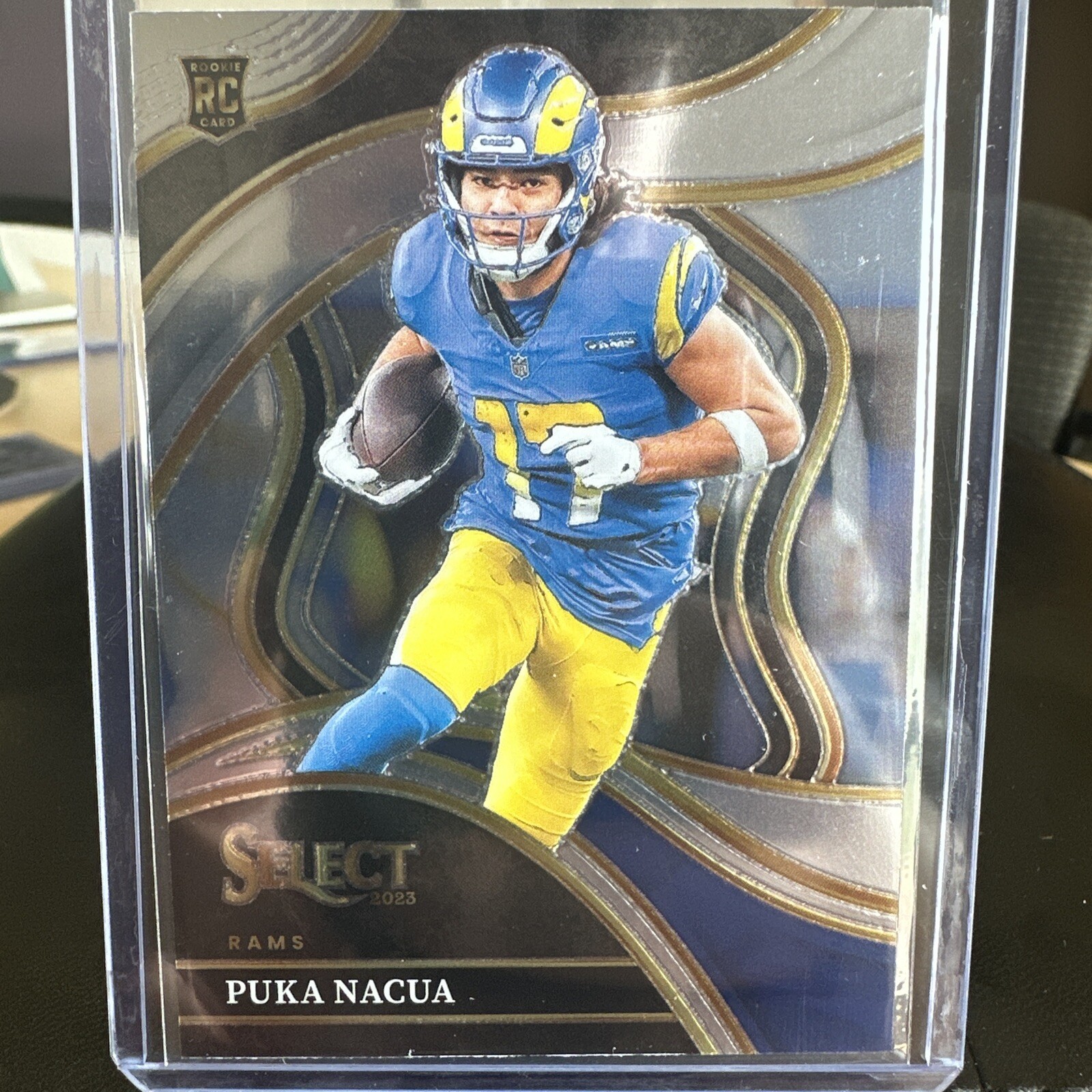 2023 Panini Select Silver Prizm Club Level Puka Nacua RC #224