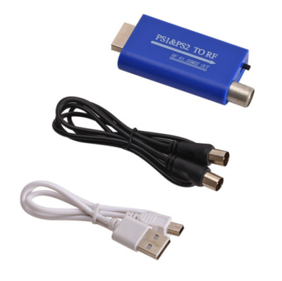 PS1 to RF PS2 to RF PS port to old cable TV signal RF converter PS1 PS2 to RF