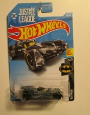 HOT WHEELS JUSTICE LEAGUE BATMOBILE GUNNER CAR 5/5 66/250 FJV39