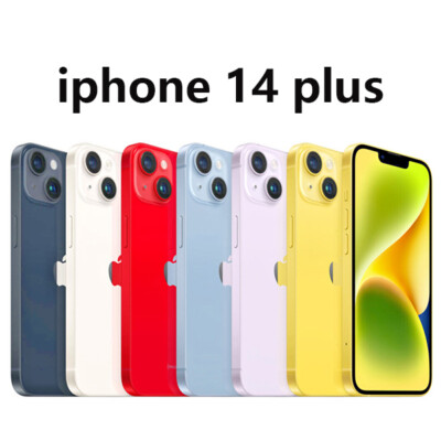 Neu Apple iPhone 14 Plus 5G 128GB/256GB Ohne Simlock IOS Smartphone 12MP 6.7''