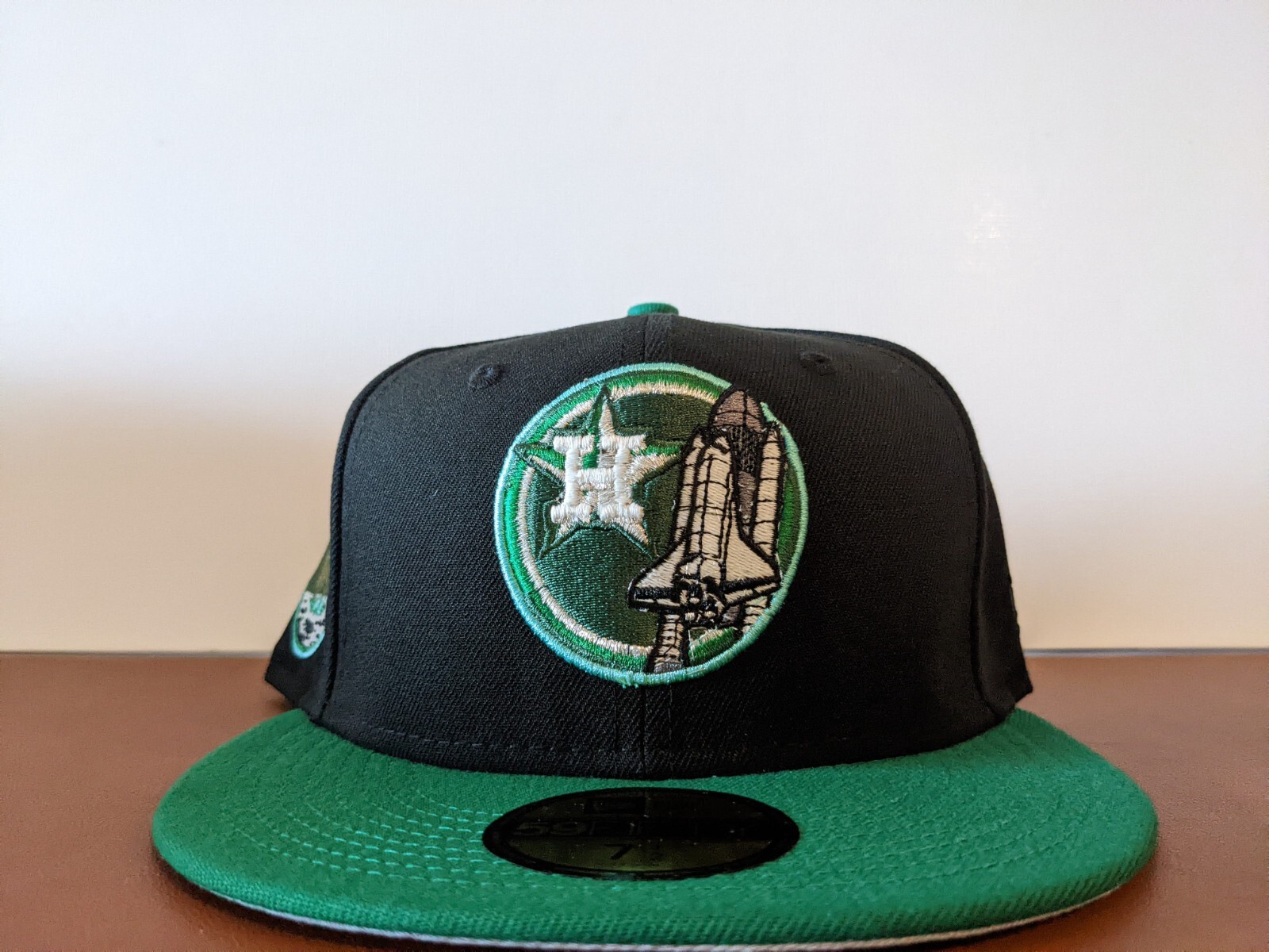 New Era Ecapcity 59FIFTY Houston Astros Apollo 11 Kelly Green  Artemis 7 5/8 image 3