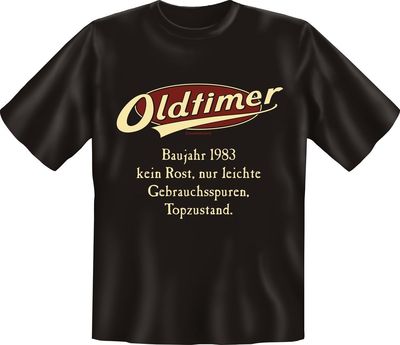 T-Shirt Fun-Shirt Geburtstag Oldtimer Baujahr 1983 S - XXXL