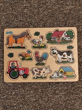 Baby Holz Puzzle Bauernhof 