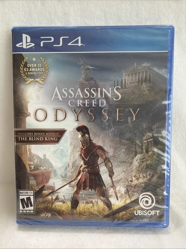 Assassin's Creed Odyssey:Standard Edition (PlayStation 4, 2018) Brand New Sealed