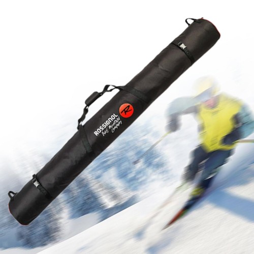 Padded Ski Storage Bag Ski Case Portable Abrasion Resistant Large Capacity - Picture 1 of 15