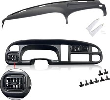 Dash Bezel Cover Compatible With 1998-2002 Dodge Ram 1500 2500 3500 T Dash Bezel Cover Compatible With 1998-2002 Dodge Ram 1500 2500 3500 T