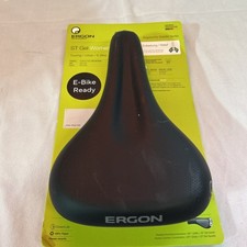 Ergon ST Gel Saddle - Chromoly, Black, Women's, Small/Medium 44040035