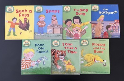 Biff Chip & Kipper Oxford Reading Level 3 Phonics & First Stories 7 Books (720)