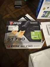 MSI NVIDIA GeForce GT 730 2GB HDMI/Dual-Link DVI-D Low Profile Graphics Card