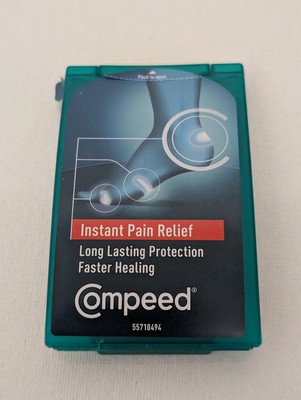 Compeed Advanced Blister Care Gel Cushions 12 Count Medium Size NEW Exp 03/27