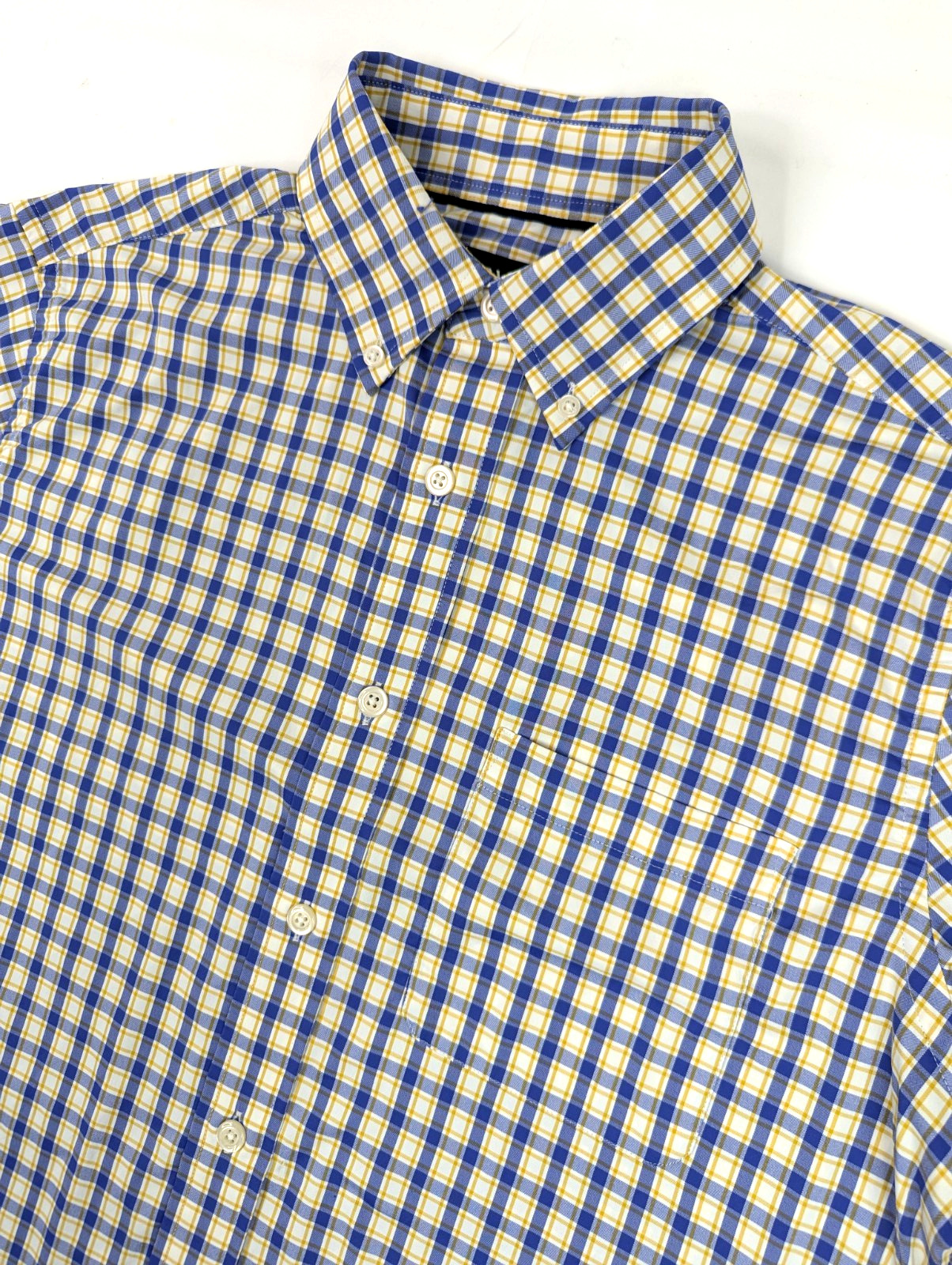 ORVIS Plaid Active Fit Performance Button Down Sh… - image 2