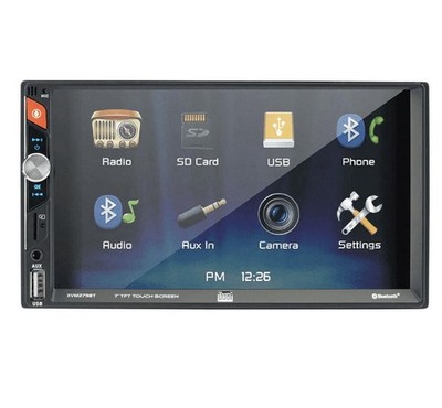 Dual Electronics XDVD269BT  6.2  LED Touchscreen Mechless Digital Radio