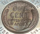 1912-D Encased Lincoln Cent XF/AU Toned!! NY. Coin Pictured = Coin Received.