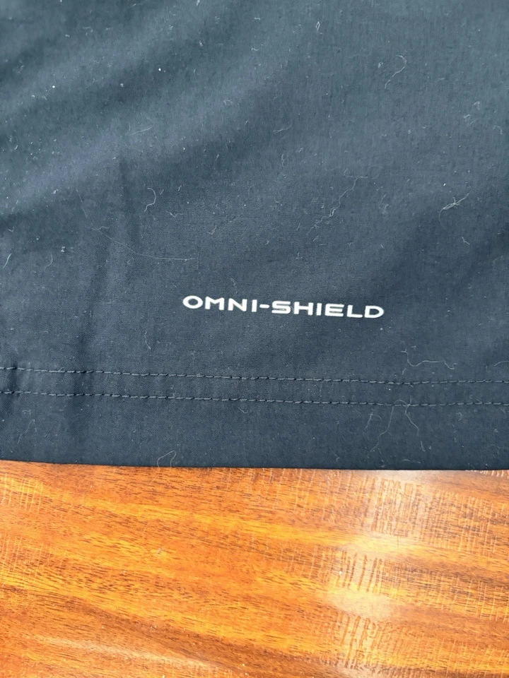 Pantalones negros Columbia tiro medio para mujer talla 10 regular senderismo aire libre nailon Foto 4 de 4