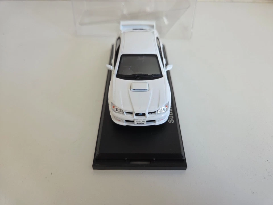 Hachette Norev 1/43 Subaru Impreza WRX STi - Bianco - 2006 - Immagine 2 di 4