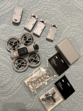 DJI NEO with 4 batteries, hub, spare parts