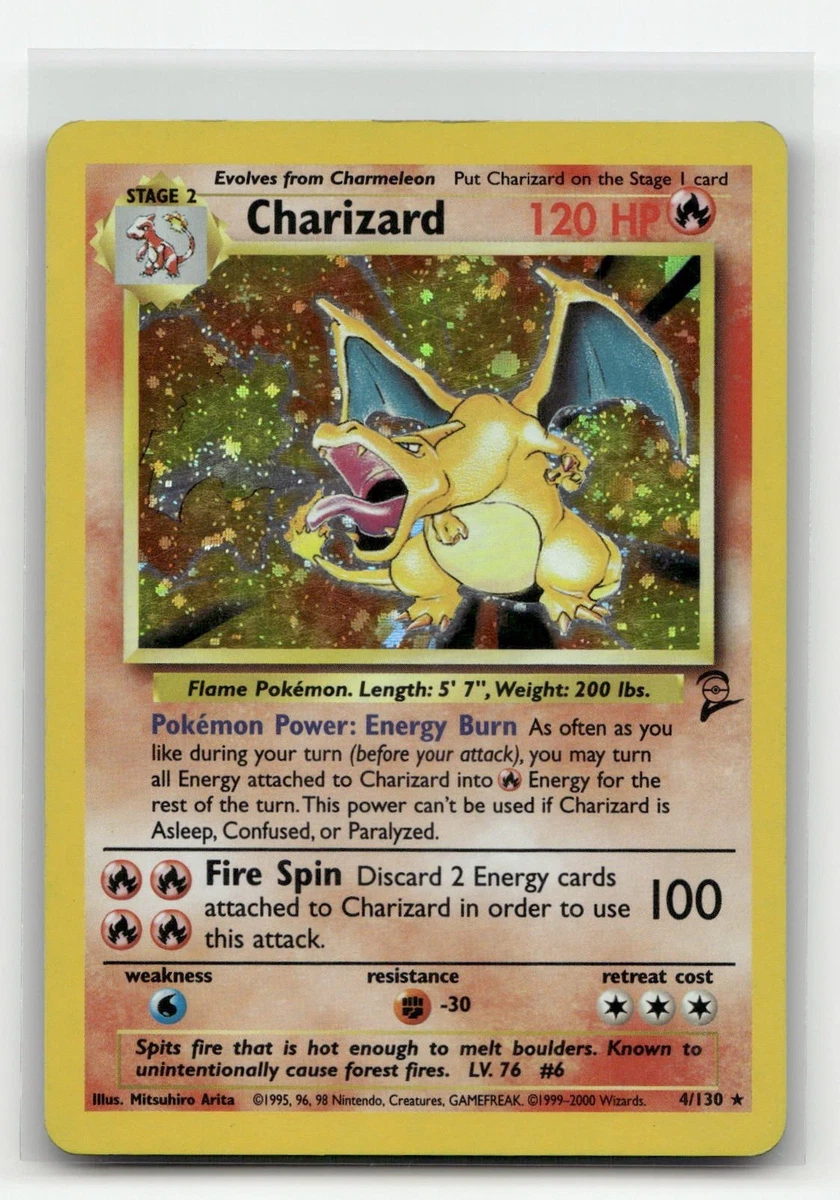 【英語版】リザードン Charizard Base Set Charizard Pokémon TCG Base Set 2 English Collectible Individual