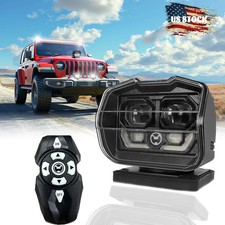 60w Led Remote Searchlight 360 Wireless Spotlight For Boat Off-road Truck