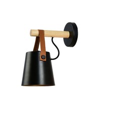 (Modern Wall Light Wood Night Lamp For Home Decoration