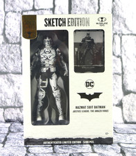 McFarlane Gold Label Sketch Edition Hazmat Suit Batman Amazo Virus LIMITED