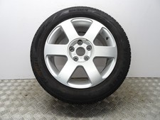 SKODA OCTAVIA MK2  16" ALLOY WHEEL & GOOD TYRE 205/55R16 1Z0601025B 2007-2012