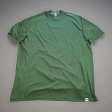 Pro Club Performance T-Shirt Mens 7XL Big Tall Green Short Sleeve Mesh Tee