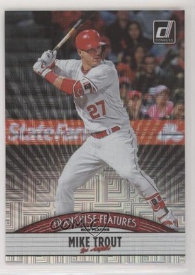 2019 Panini Donruss Franchise Features Vector Mike Trout Jo Adell #FF15 fm0
