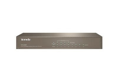 Tenda TEF1008P | 8-Port 10/100Mbps Fast Ethernet Unmanaged PoE Switch-with 4 PoE