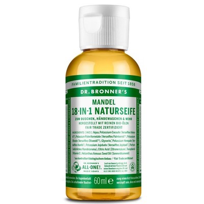 Dr. Bronners 18-IN-1 Naturseife Mandel   60ml