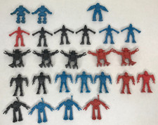 Lot of 25 Vintage Arco ROGUN Plastic Robots Space Figures 1980s Hong Kong