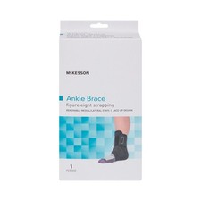 McKesson Black Ankle Support Medium Figure-8 ...