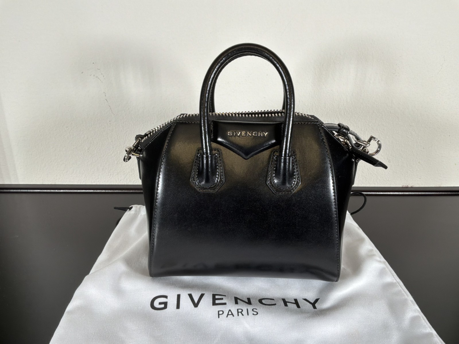 Givenchy Mini Authentic Givenchy Mini Antigona Le… - image 9