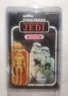 Vintage 1983 Star Wars Return of the Jedi STORMTROOPER Figure 77 Back Carded